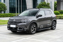 Citroen C5 Aircross 2017–2025 Sidosteg Bosphore Black (2 st, aluminium) foto 1