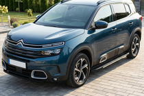 Citroen C5 Aircross 2017–2025 Sidosteg Bosphore Grey (2 st, aluminium) foto 1