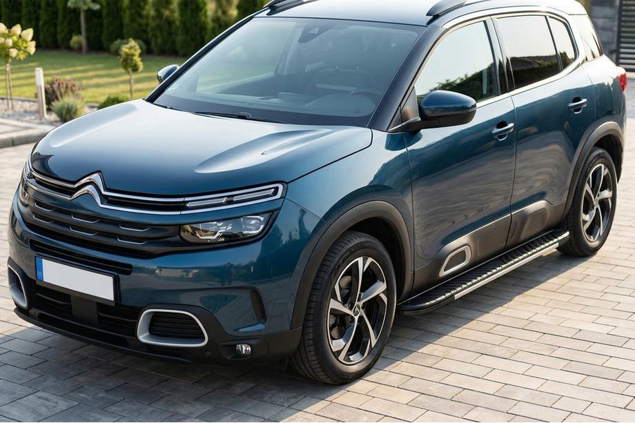 Citroen C5 Aircross 2017–2025 Sidosteg Bosphore Grey (2 st, aluminium) Image