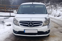 Mercedes Citan 2013–2021 Grillister (5 st, rostfritt) Carmos - turkiskt stål foto 2