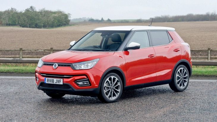Ansiktslyfta för kompakta suven SsangYong Tivoli