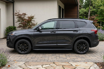 Hyundai Santa Fe 4 2018–2023 Sidosteg Bosphore Black (2 st, aluminium) foto 1