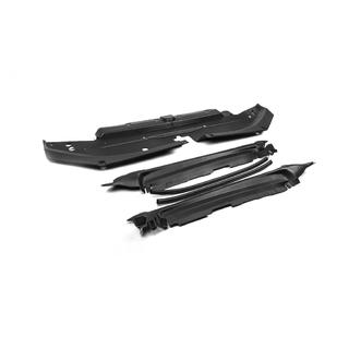 Plastpaneler under huven (kit, 2017+) Toyota Land Cruiser Prado 150 2009–2023 foto 3