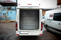 Volkswagen Crafter 2006–2016 Påhängsbagagehållare (för lackering) foto 6