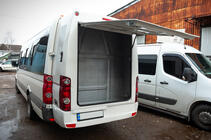 Volkswagen Crafter 2006–2016 Påhängsbagagehållare (för lackering) foto 4