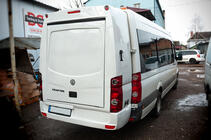 Volkswagen Crafter 2006–2016 Påhängsbagagehållare (för lackering) foto 1