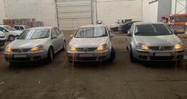 Volkswagen Touran 2003–2010 Nedre vintergrill, 2003-2006) Matt foto 6