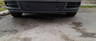 Volkswagen Touran 2003–2010 Nedre vintergrill, 2003-2006) Matt foto 2