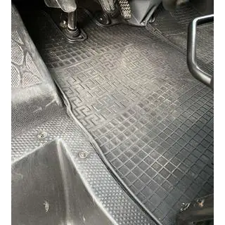 Gummimattor till kupén (2 st, Polytep) Fiat Ducato 1995–2006 foto 3