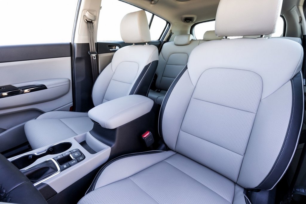Uppdaterade crossover-modellen KIA Sportage
