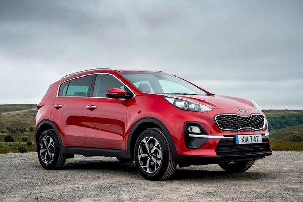 Uppdaterade crossover-modellen KIA Sportage