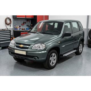 Sidosteg Allmond Grey (2 st, aluminium) foto 1