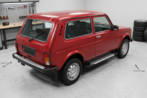 Chevrolet Niva 1998–2020 Sidosteg Line (2 st, aluminium) foto 3
