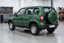 Chevrolet Niva 1998–2020 Sidosteg Tayga V2 (2 st, aluminium) foto 1