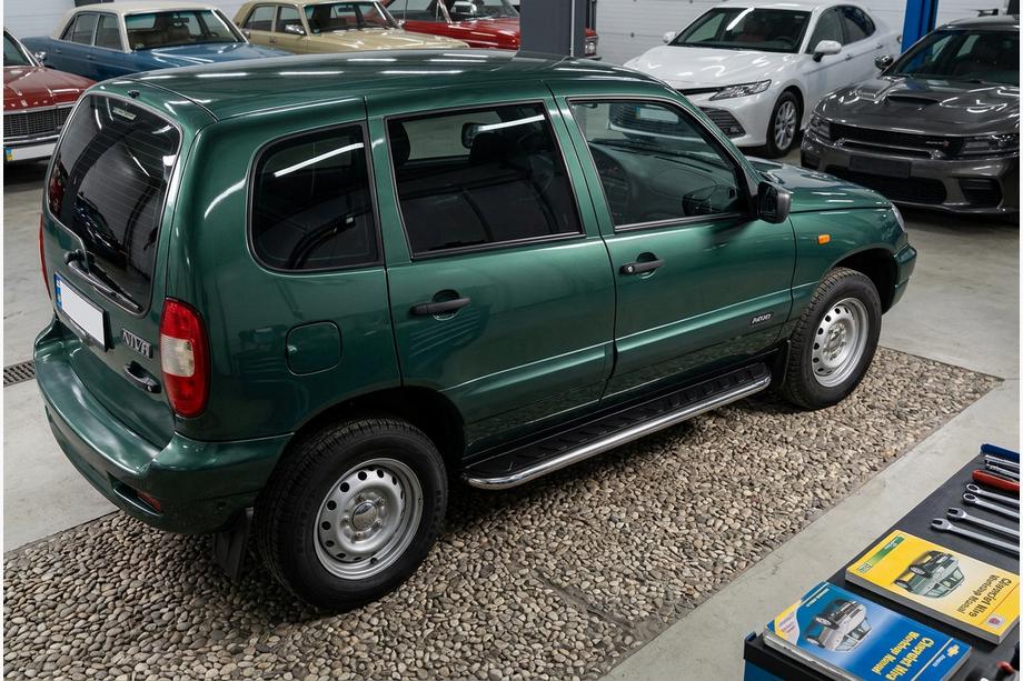 Chevrolet Niva 1998–2020 Sidosteg Maydos V1 (2 st, aluminium) Image