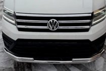 Volkswagen Crafter 2016– Främre frontbåge ST085 (rostfritt stål) foto 3