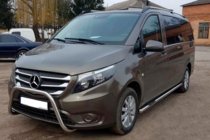 Mercedes Vito/V-klass W447 2014– Frontbåge WT006 (rostfritt stål) foto 2