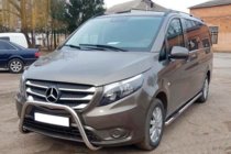 Mercedes Vito/V-klass W447 2014– Frontbåge WT006 (rostfritt stål) foto 3