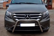 Mercedes Vito/V-klass W447 2014– Frontbåge WT006 (rostfritt stål) foto 4