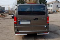 Mercedes Vito/V-klass W447 2014– Bakre hörnskyddsbåge AK003 (rostfri) foto 2