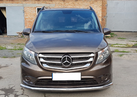 Mercedes Vito/V-klass W447 2014– Främre skyddsbåge ST008 (rostfritt) foto 1