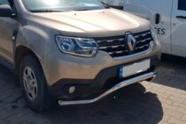 Dacia Duster 2018–2024 Främre frontbåge WT008 (rostfritt) foto 2