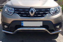 Renault Duster 2018–2024 Främre frontbåge WT008 (rostfritt) foto 5