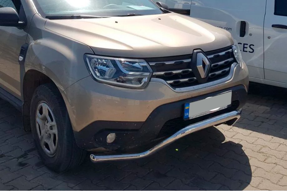 Renault Duster 2018–2024 Främre frontbåge WT008 (rostfritt) Foto 2