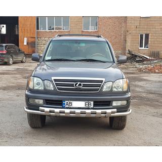 Frontbåge ST015 (rostfritt) Lexus LX470 1998–2007 foto 4