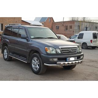 Frontbåge ST015 (rostfritt) Lexus LX470 1998–2007 foto 3