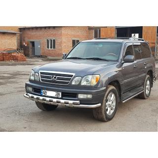 Frontbåge ST015 (rostfritt) Lexus LX470 1998–2007 foto 2