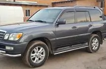 Lexus LX470 1998–2007 Skydd för sidotrösklar (2 st, rostfritt stål) foto 2