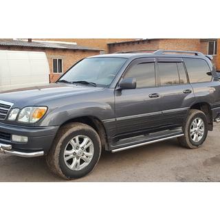 Skydd för sidotrösklar (2 st, rostfritt stål) Lexus LX470 1998–2007 foto 2