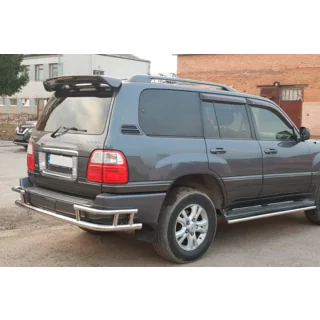Bakre skyddsbåge AK009-15 (rostfritt stål) Lexus LX470 1998–2007 foto 3