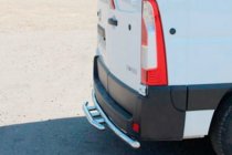 Renault Master 2011–2023 Bakre skyddsbåge AK008 (rostfritt stål) foto 1