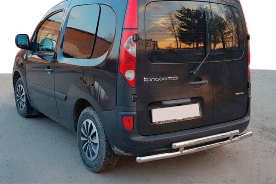 Renault Kangoo 2008–2020 Bakre skyddsbåge AK002-2 (rostfritt stål) Image