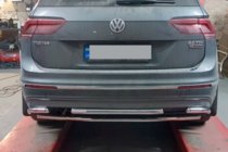 Volkswagen Tiguan 2016–2023 Bakre skyddsbåge AK001-2 (rostfritt) foto 2