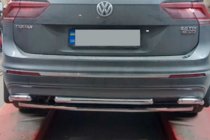 Volkswagen Tiguan 2016–2023 Bakre skyddsbåge AK001-2 (rostfritt) foto 3