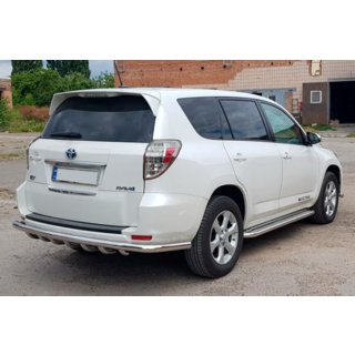 Bakre skyddsbåge AK005-15 (endast för EV, 2 st, rostfritt) Toyota Rav 4 2006–2013 foto 2