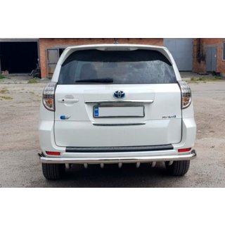 Bakre skyddsbåge AK005-15 (endast för EV, 2 st, rostfritt) Toyota Rav 4 2006–2013 foto 4