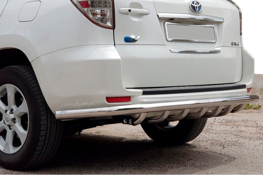 Toyota Rav 4 2006–2013 Bakre skyddsbåge AK005-15 (endast för EV, 2 st, rostfritt) Foto 1