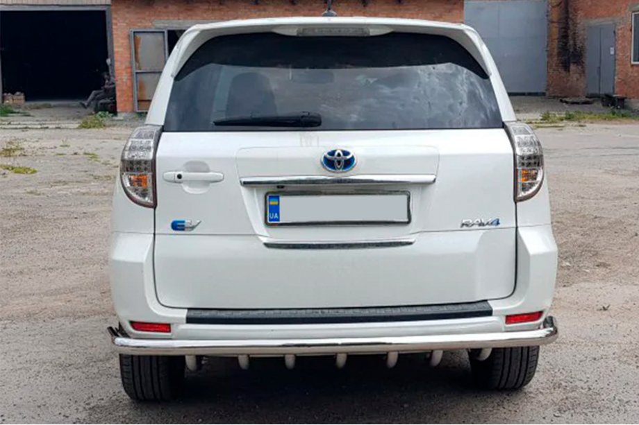 Toyota Rav 4 2006–2013 Bakre skyddsbåge AK005-15 (endast för EV, 2 st, rostfritt) Foto 4