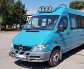 Mercedes Sprinter W901/902/903/904/905 1995–2006 Främre skyddsbåge ST015-2 (rostfritt stål) foto 3