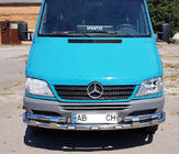 Mercedes Sprinter W901/902/903/904/905 1995–2006 Främre skyddsbåge ST015-2 (rostfritt stål) foto 5