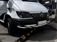 Mercedes Sprinter W901/902/903/904/905 1995–2006 Främre skyddsbåge ST015-2 (rostfritt stål) foto 9