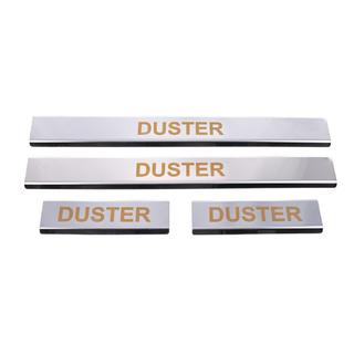 Instegslister Carmos V1 (4 st, rostfritt stål) Dacia Duster 2008–2018 foto 2