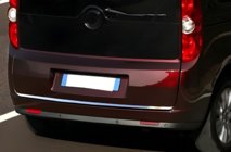 Opel Combo 2012–2018 Kantskydd för bagagelucka (rostfritt stål) foto 2