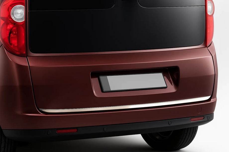 Opel Combo 2012–2018 Kantskydd för bagagelucka (rostfritt stål) Image