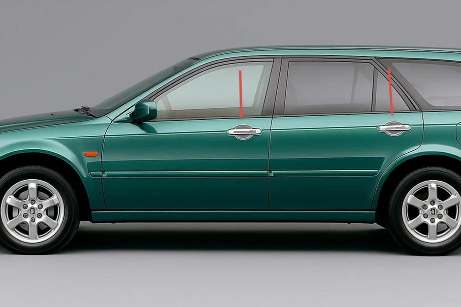 Honda Accord V 1997–2002 Dörrhandtagsskålar (4 st, plast) Foto 1