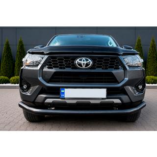 Frontbåge Texas för 2020+ (76 mm, svart) Toyota Hilux 2015– foto 4